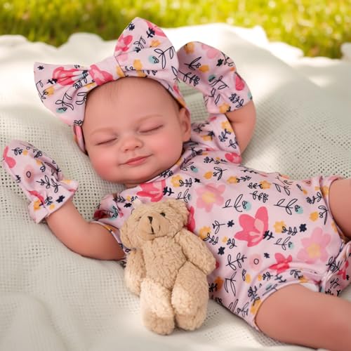 17-Inch Silicone Full Body Reborn Baby Doll C532541