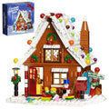Christmas Gingerbread House Building Kit with LED Lights Q3863