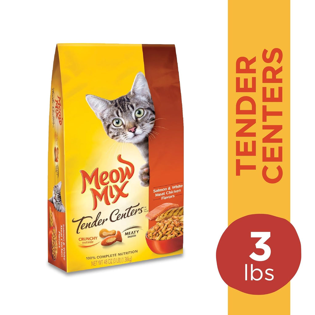 Salmon & Chicken Dry Cat Food, 3 Pound L61250