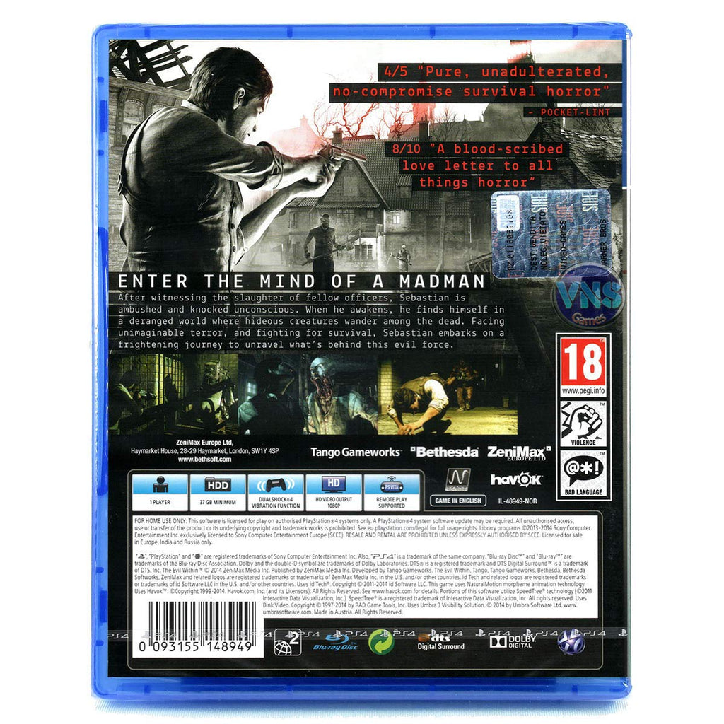The Evil Within PS4 C9458