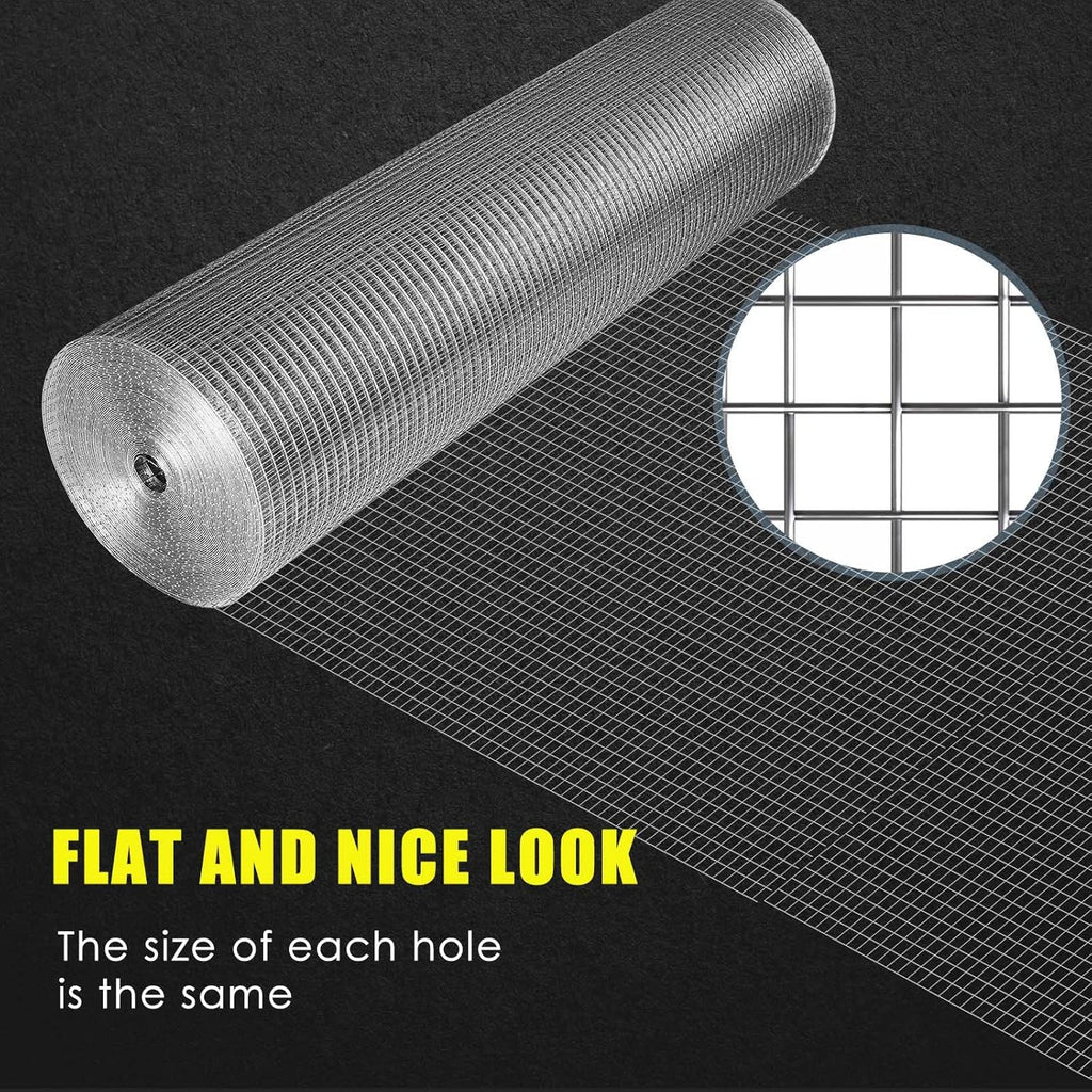 Galvanized 1/2 inch Mesh 19 Gauge Wire Roll O706897