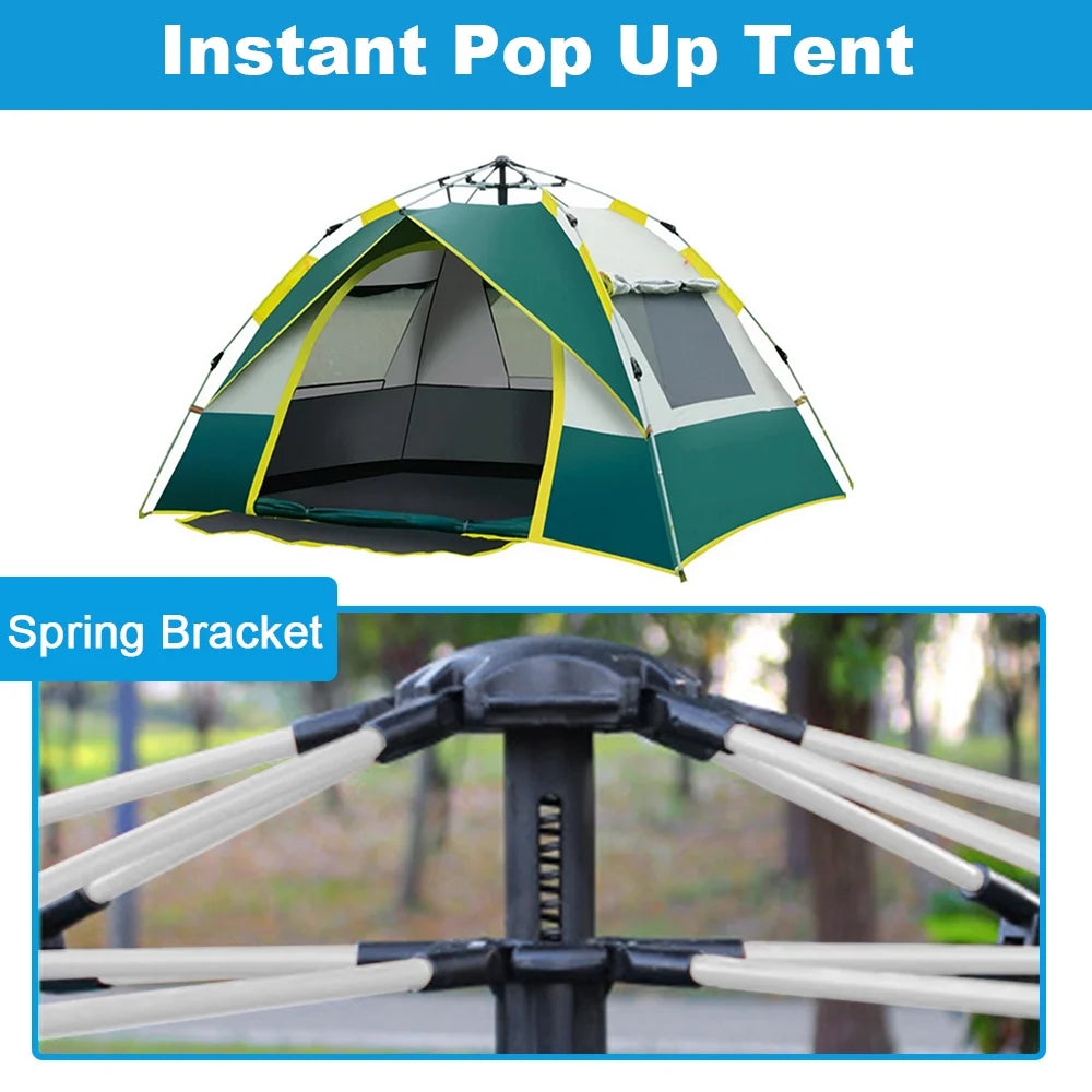 Portable Instant Automatic Camping Tent for 2-3 Person D69739