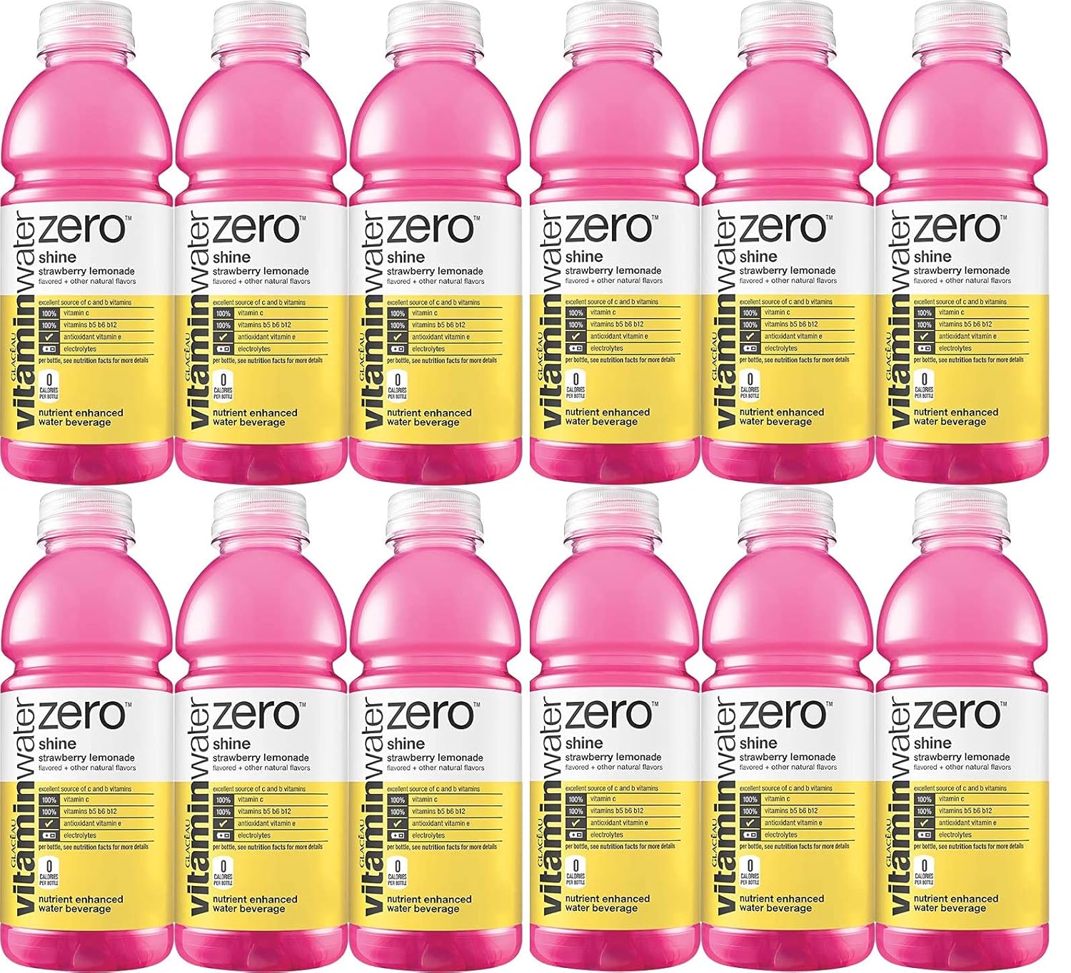 Strawberry Lemonade 20oz Bottle (Pack of 6) R702