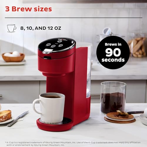 Single Serve Coffee Maker, K-Cup Pod Compatible Coffee Brewer, Black P367675