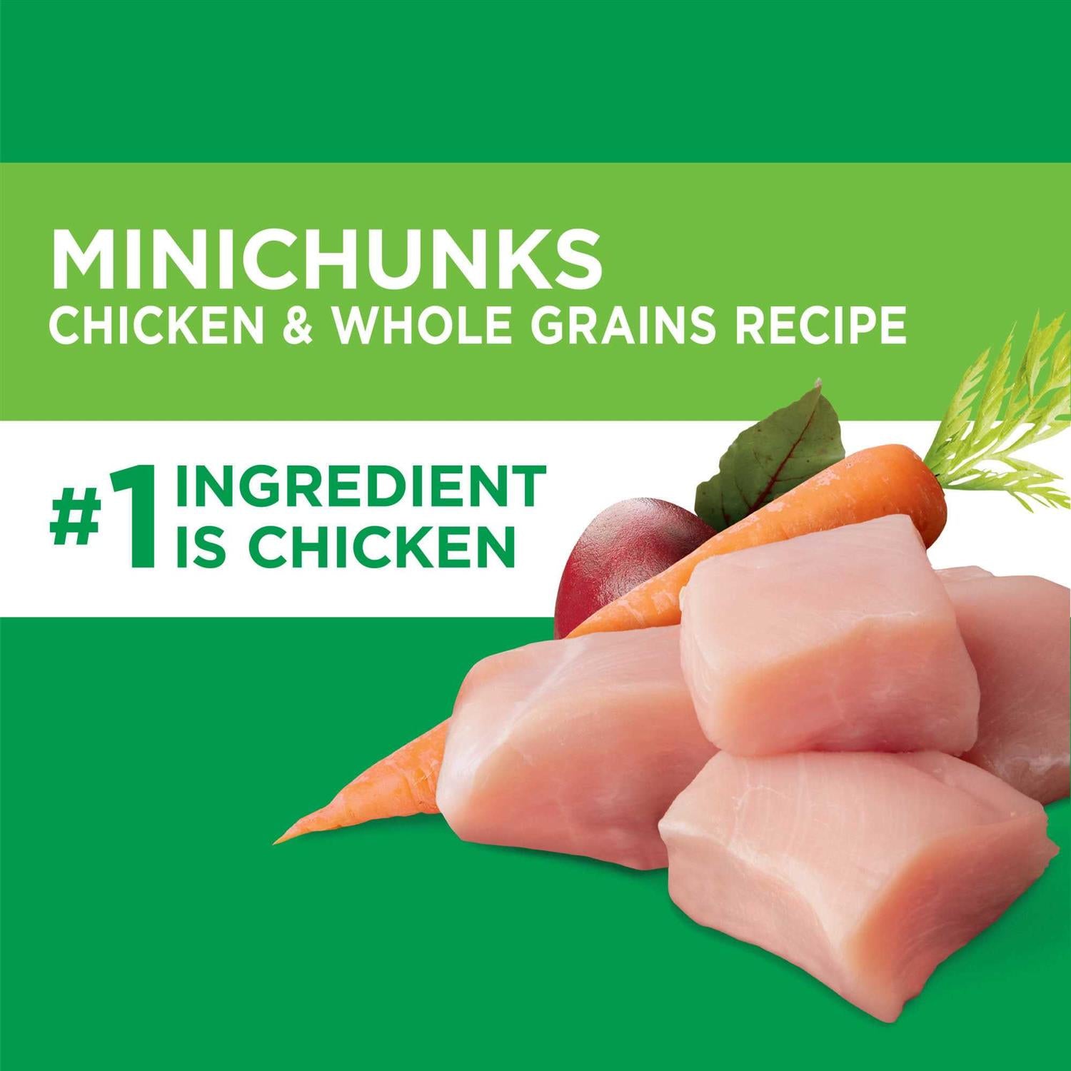 Adult Minichunks Chicken Dry Dog Food J988