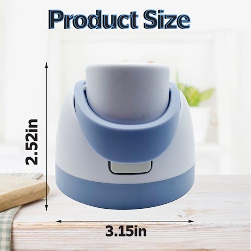 Replacement Cap for Water Bottle Top Lid, BPA-Free Replacement Lid (Blue) V765