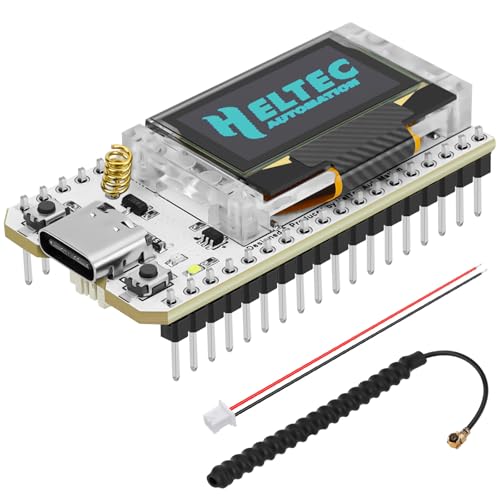 ESP32 LoRa V3 Development Board with 3000mAh Battery and 915MHz Antenna C786611