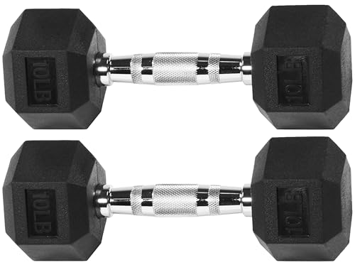 Rubber Coated Hex Dumbbells P887706