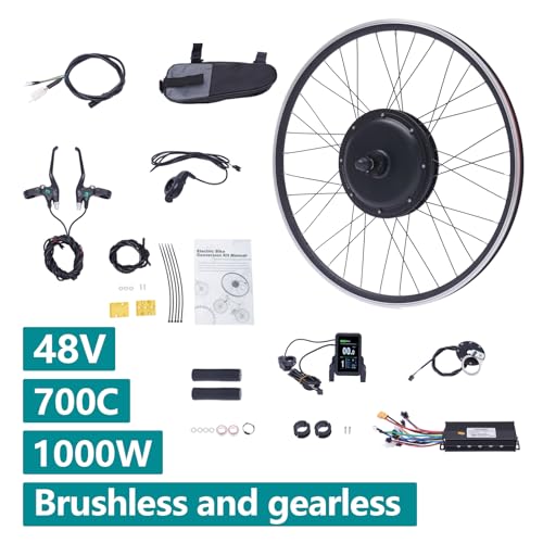 Electric Bicycle Motor Kit with Dual Mode Controller LED Display N486