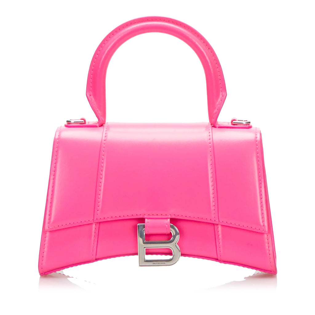 Pre-Owned Authenticated Calf Leather Pink Satchel O767230