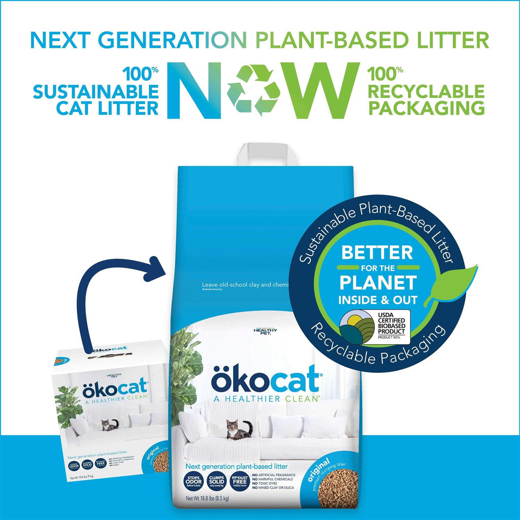 Original Premium Clumping Natural Wood Cat Litter Q386