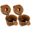 Reusable Single Serve Coffee Filter, 2 Pack, Brown L2689