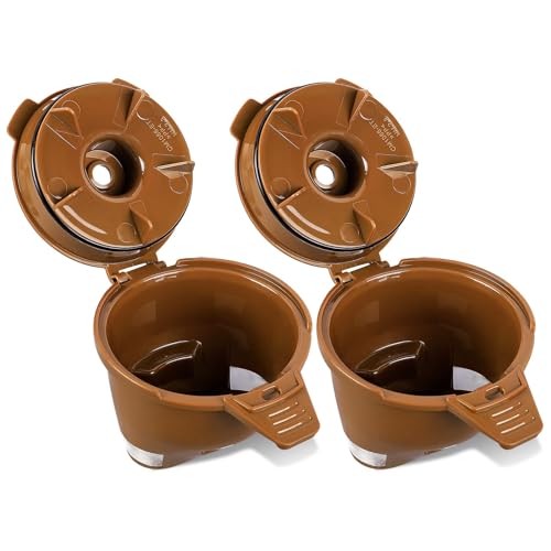 Reusable Single Serve Coffee Filter, 2 Pack, Brown L2689