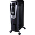 Black Digital Oil Filled Heater V84097