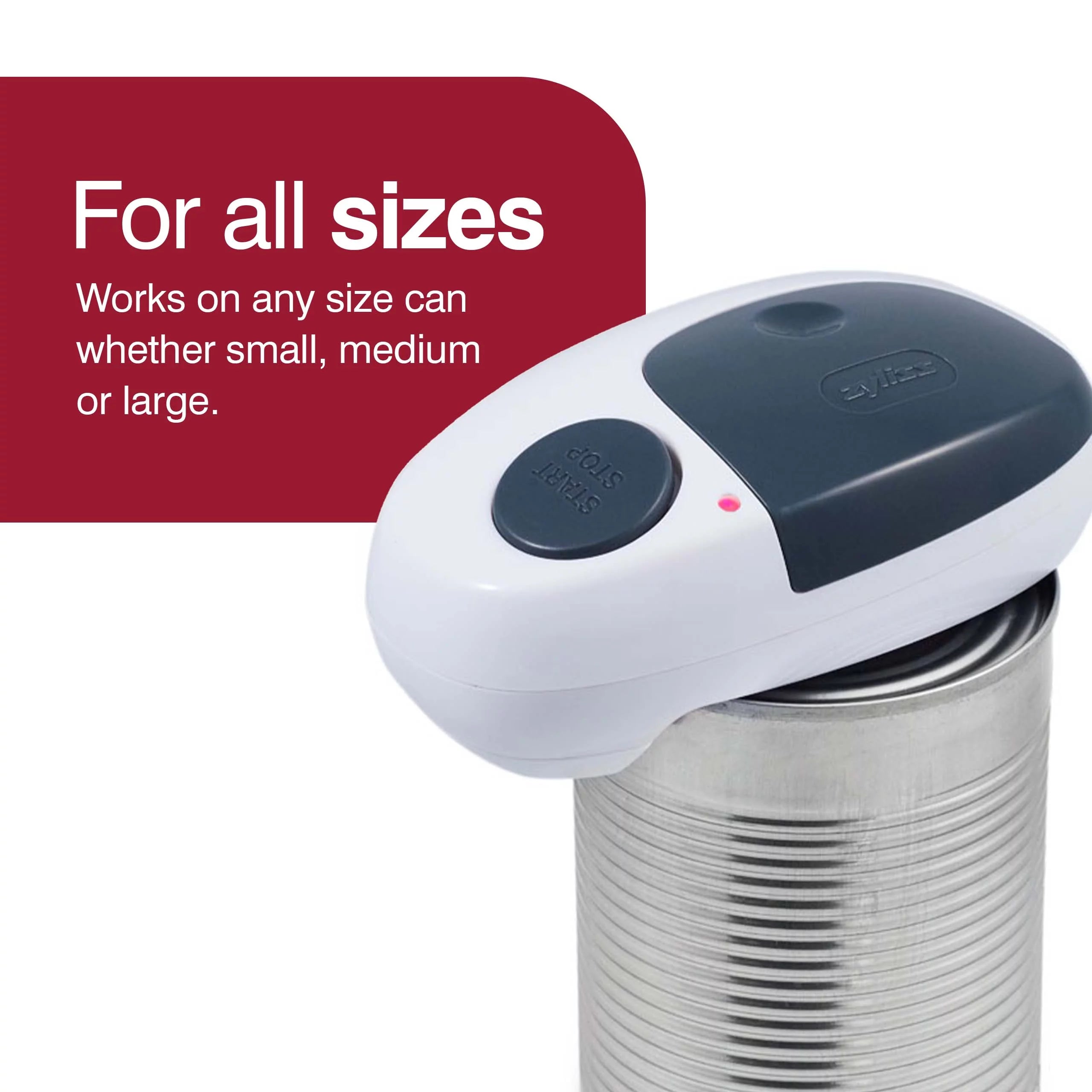 Gray/White Automatic Can Opener F101