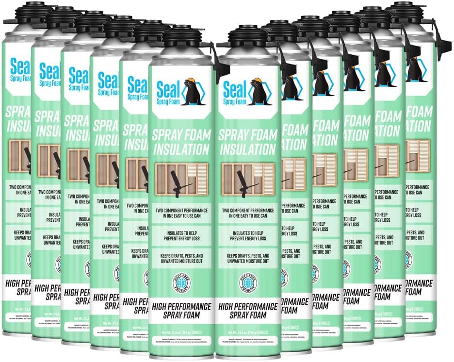 High Performance 80% Plus Closed Cell Insulating Foam Cans (300 Board FT-12 Cans) L286