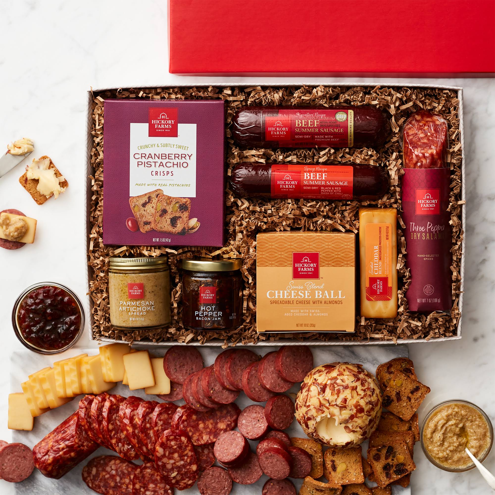 Meat, Cheese and Salami Gift Box C867623