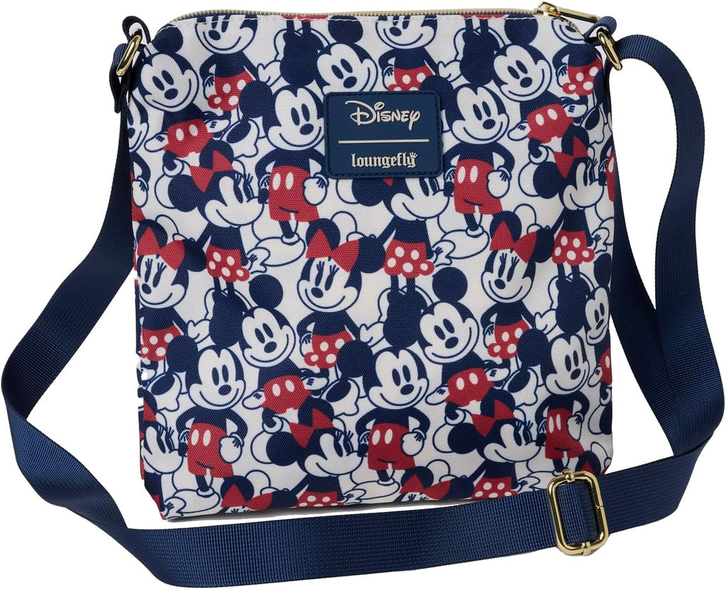Navy Nylon Crossbody Purse A63874