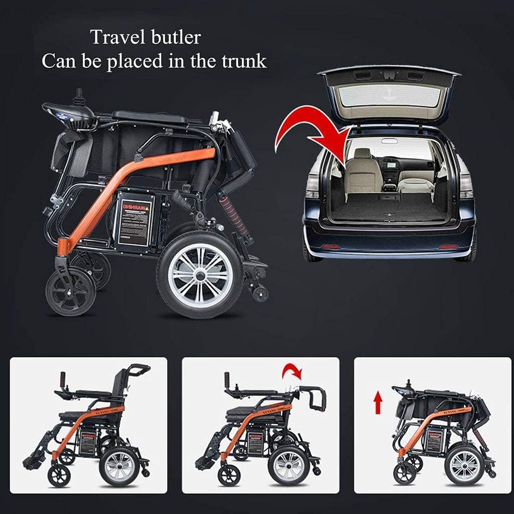 Portable Folding Power Wheelchair with 20Ah Lithium Battery E37558