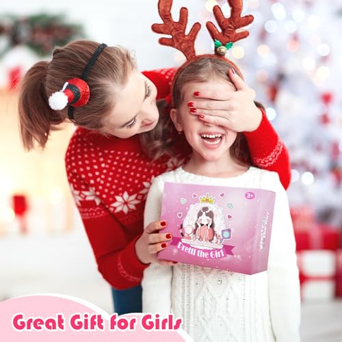 Pretend Makeup Kit for Girls: Kids Pretend Play Makeup Set with Cosmetic Bag - Fake Makeup Toy Set for Toddler - Little Girls Age 3+ (Not Real Makeup) Orange J4664