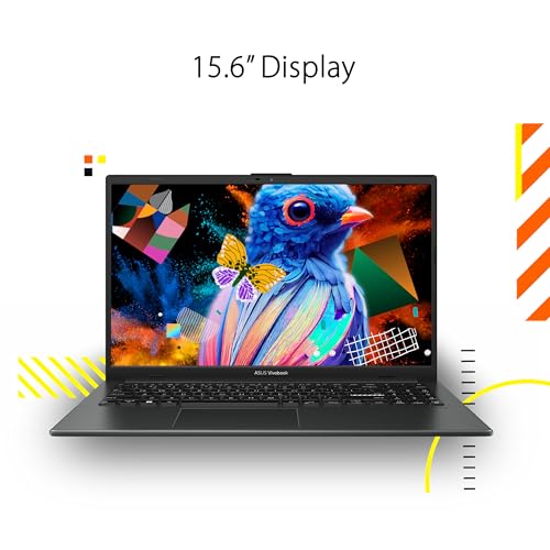 15.6" FHD Slim Laptop, AMD Ryzen 3 Quad Core Processor, 8GB DDR5 RAM, 128GB SSD, Windows 11 Home, Black O51019