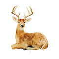 Set of 2 Metal Garden Stake Deer K1582