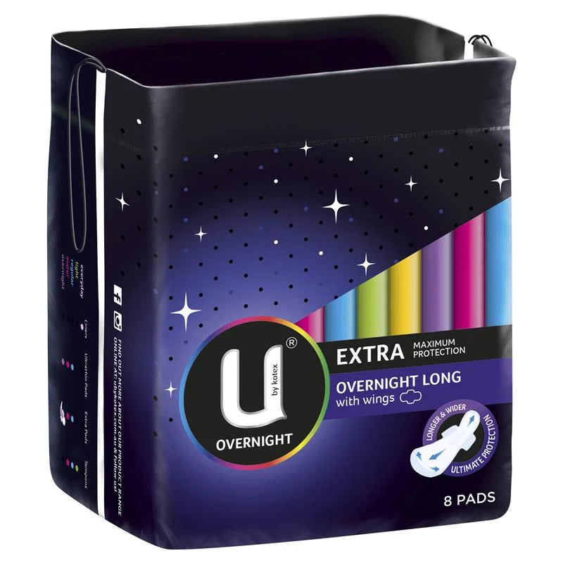 Maxi Pads Overnight Long 8 W3060