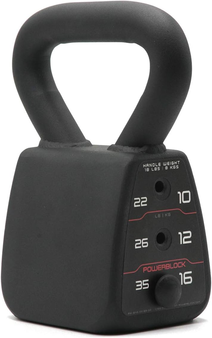 Adjustable Kettlebell, Black, 35 lb M121403