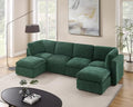 Modular Sectional Sofa with Ottoman U44914
