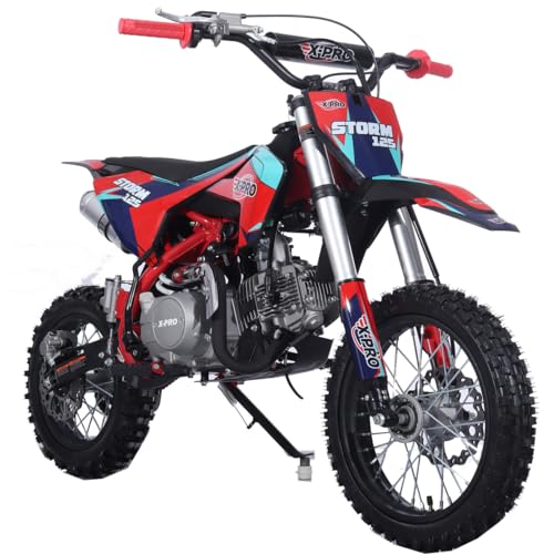 125cc Kids Dirt Bike with 4-Speed Semi-Automatic Transmission X6440