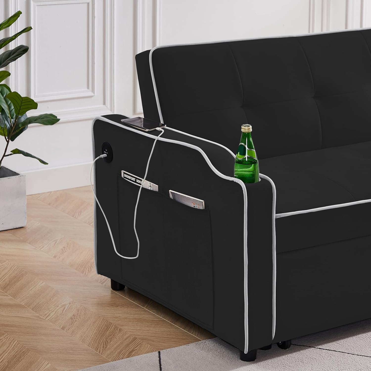 Adjustable Backrest Sofa Bed Y7732