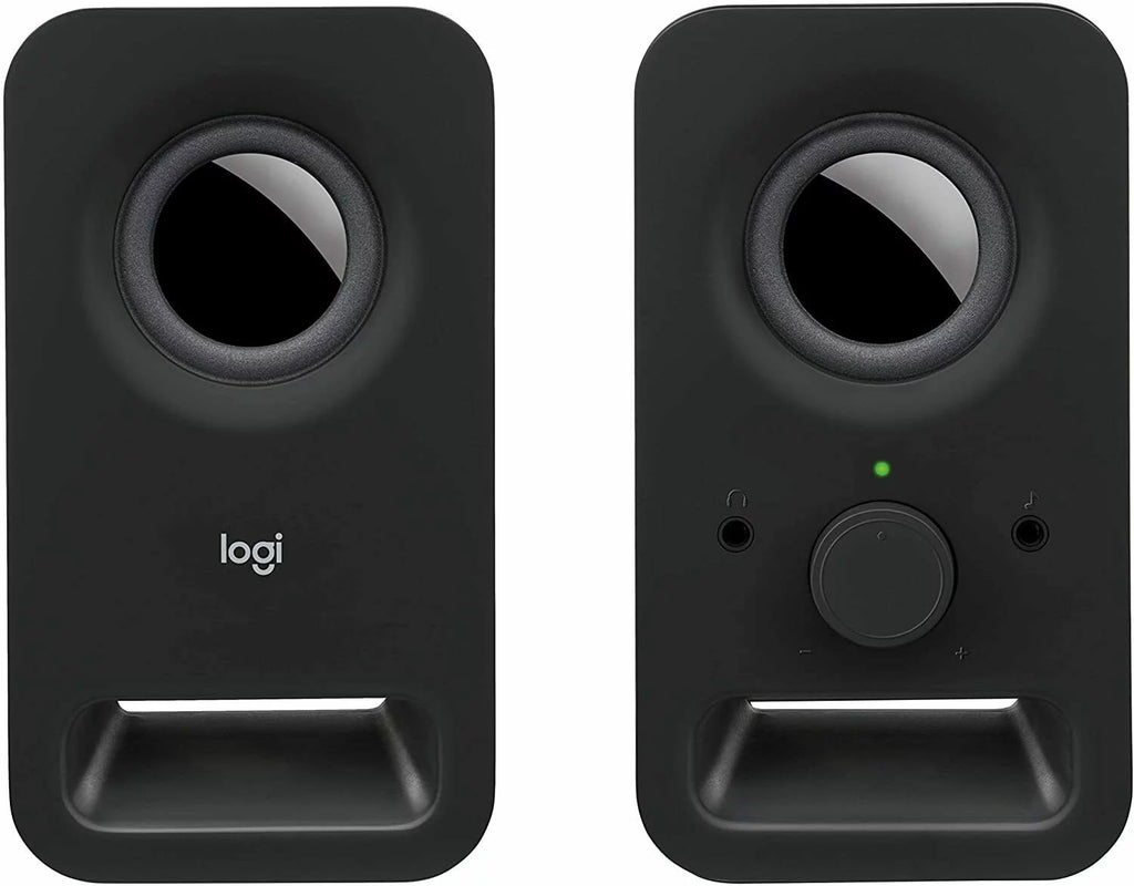 Black Wired Computer Speakers N889828