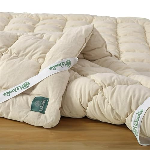 Organic Merino Wool Pillow Top Mattress Topper - 2", Twin XL C835583