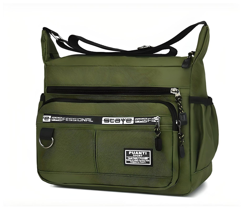 Anti-Theft Messenger Bag