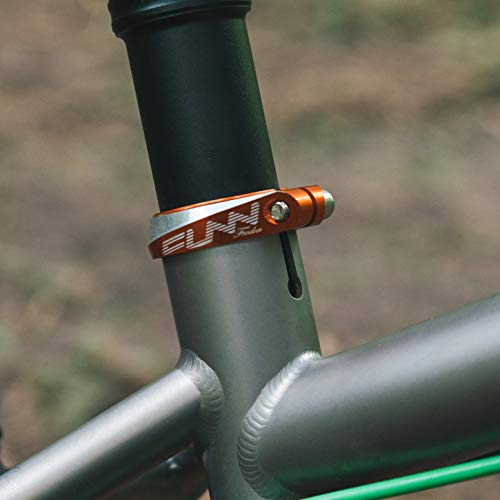 Black 34.9mm Alloy Bicycle Seat Post Clamp R3262