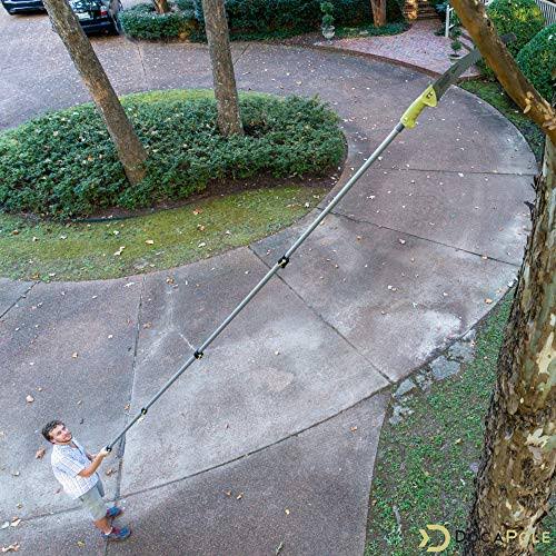 7-30 Foot Telescopic Extension Pole with Pruning Saw Attachment Z260