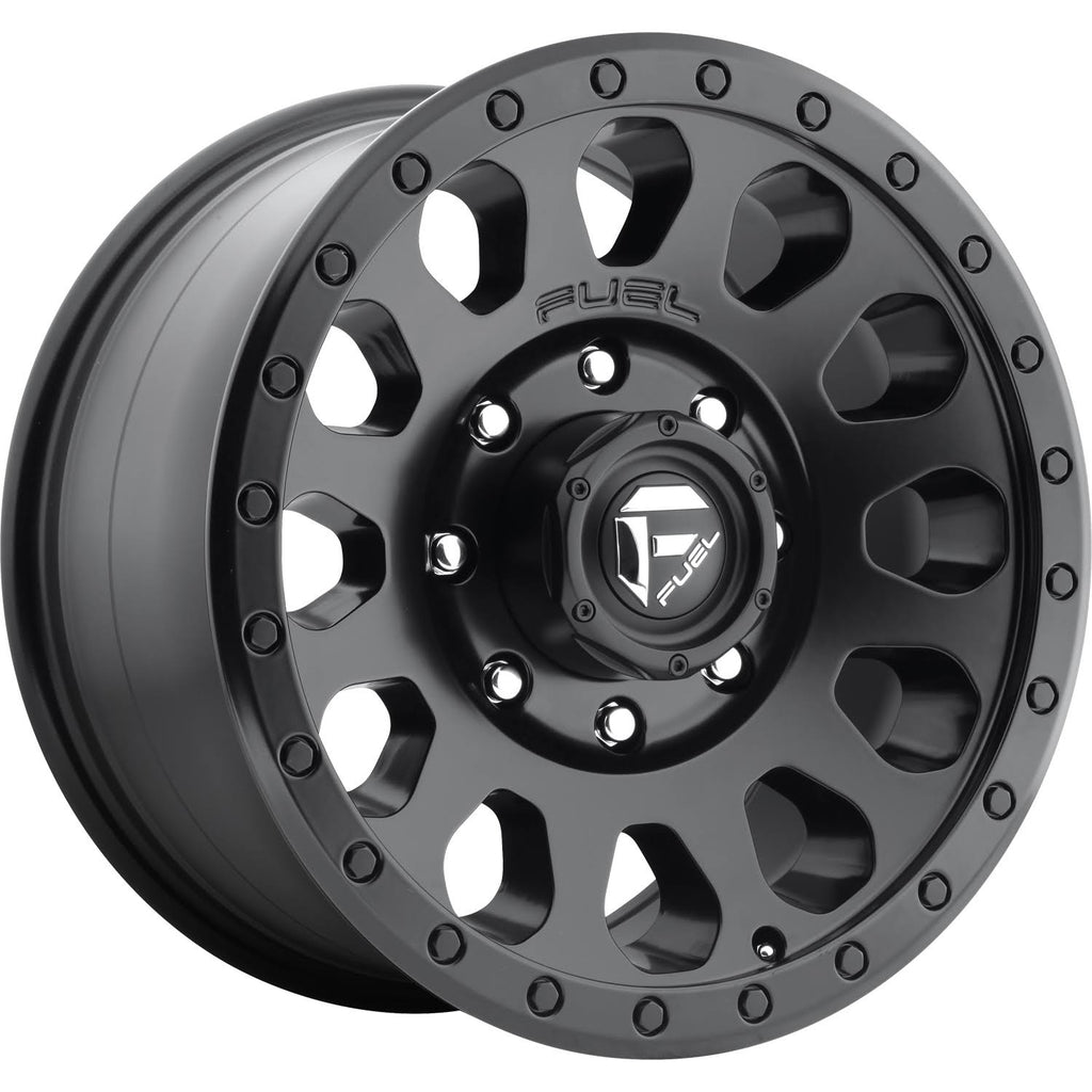 Matte Black 18x9 Fuel D579 Vector D27628