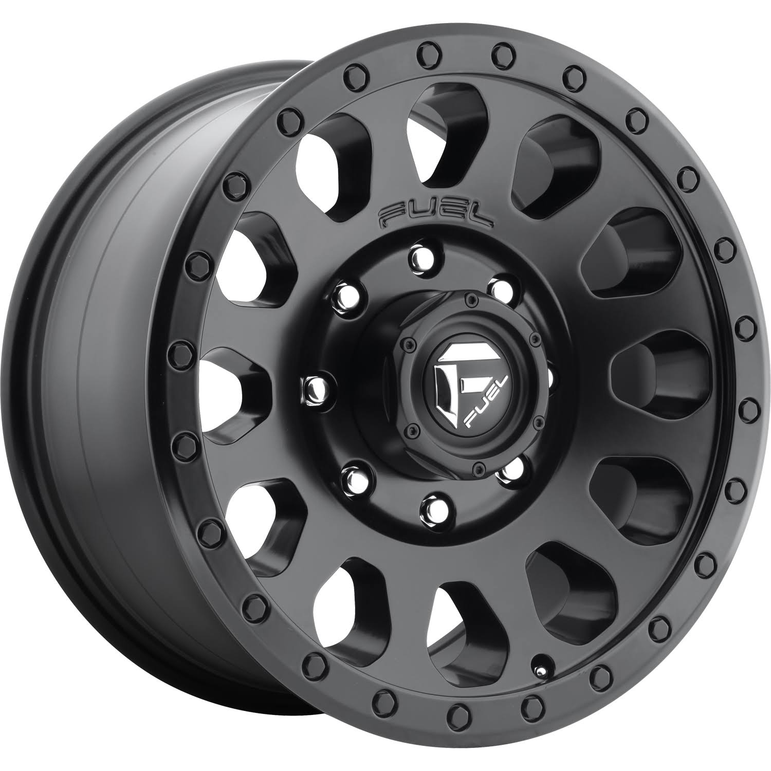Matte Black 18x9 Fuel D579 Vector D27628