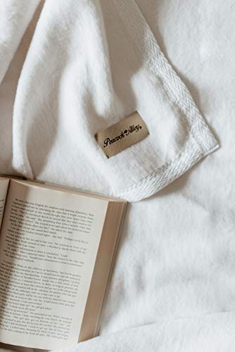 Natural Cotton Throw Blanket M977473