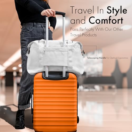 21 Inch Hardside Carry On Luggage with 4 Spinner Wheels V859342