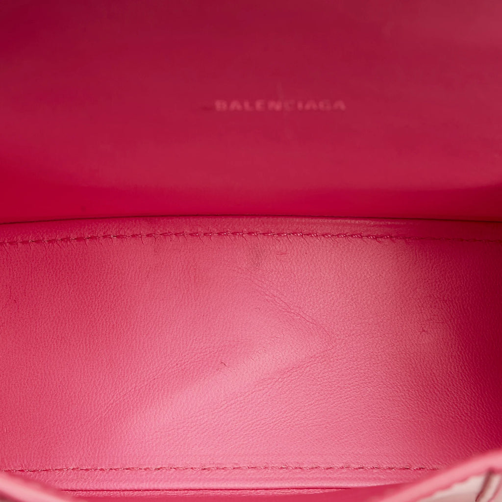 Pre-Owned Authenticated Calf Leather Pink Satchel O767230