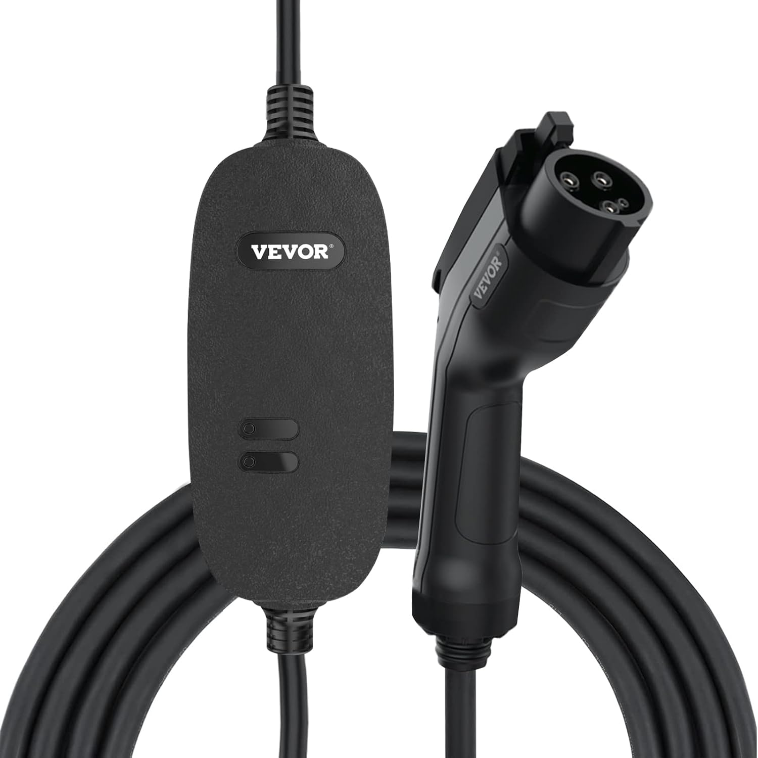 15 Amp 110-240V Portable Electric Vehicle Charger with 25 ft Charging Cable T8293