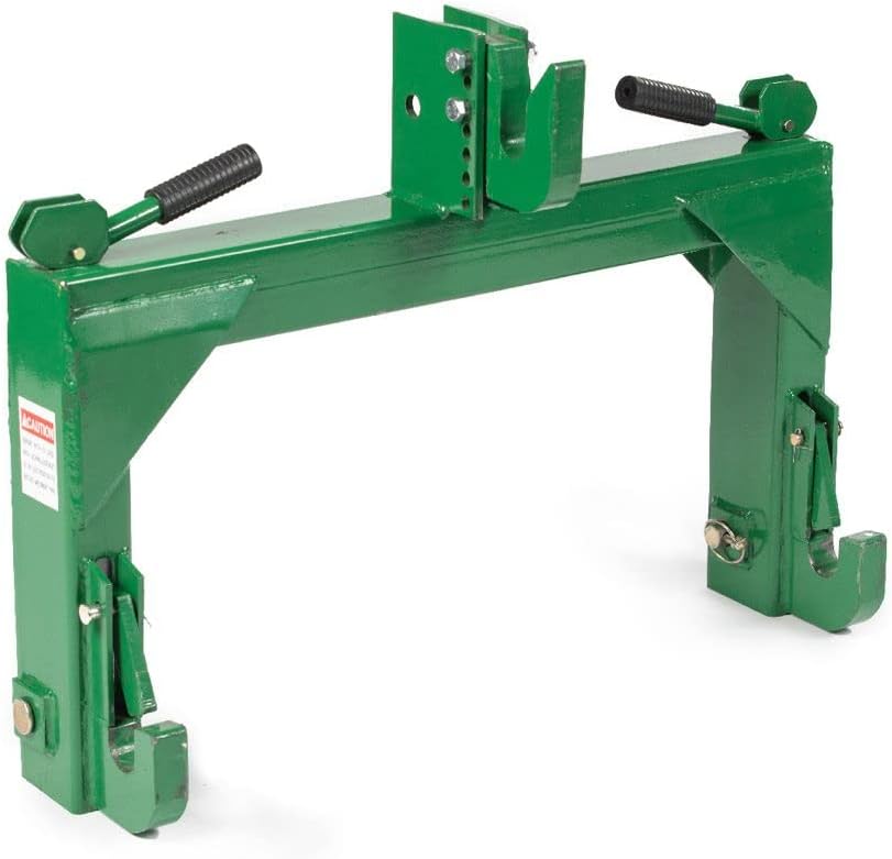 Green Steel Quick Hitch Cat 1 and Cat 2 A536153