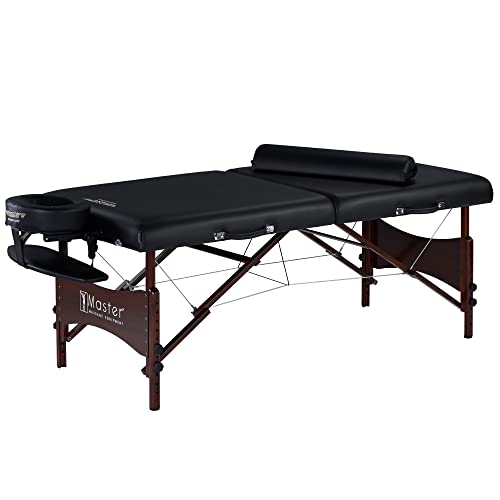 30" Black Portable Massage Table W392793