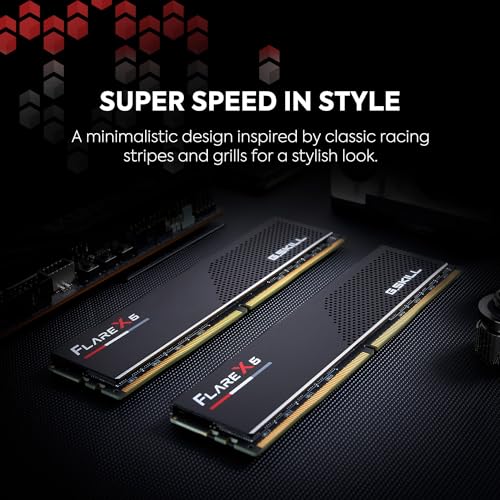 32GB (2x16GB) DDR5 6000MT/s CL36-36-36-96 Desktop Computer Memory UDIMM Matte Black E3350