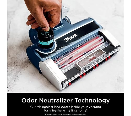 Corded Stick Vacuum with DuoClean PowerFins HairPro, Odor Neutralizer, Self-Cleaning Pet Power Brush, Teal Y264