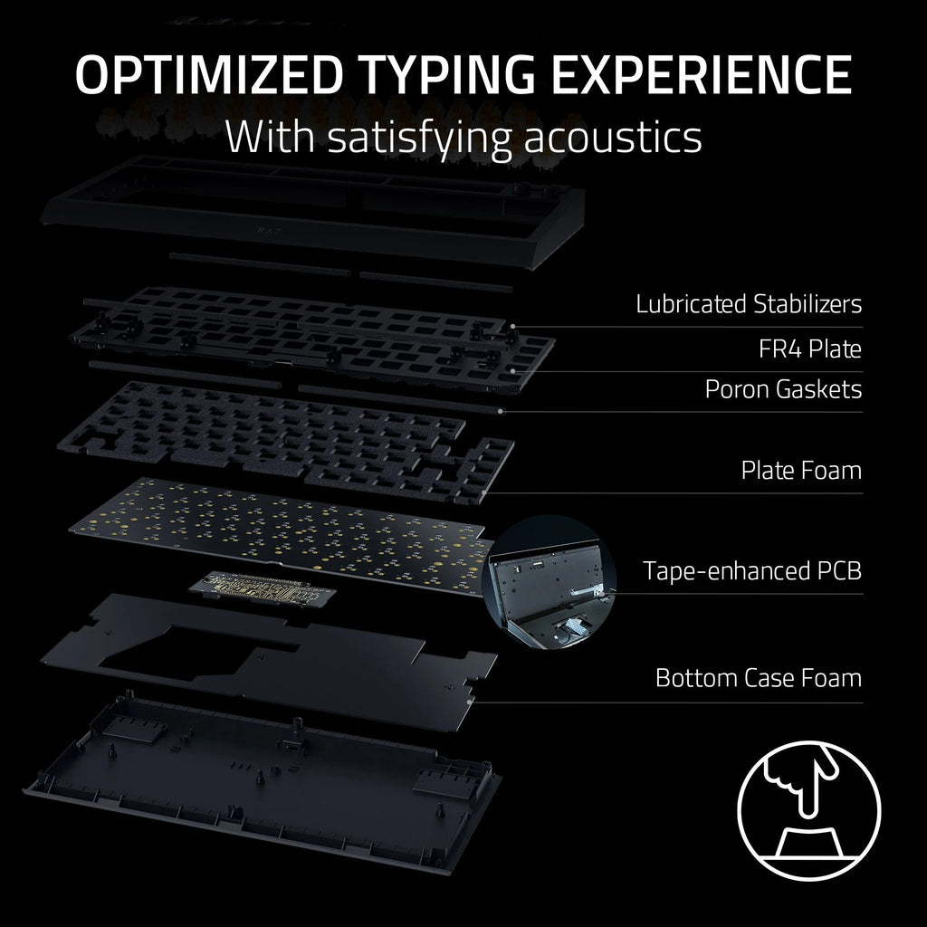 Black Mechanical Gaming Keyboard B1458