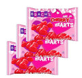 Cherry Hearts Jelly Candy Bulk Pack of 3 Bags - 12 oz Per Bag - 36 oz Total U2380