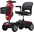 Red 4 Wheel Powered Mobility Scooter with Seat K710629