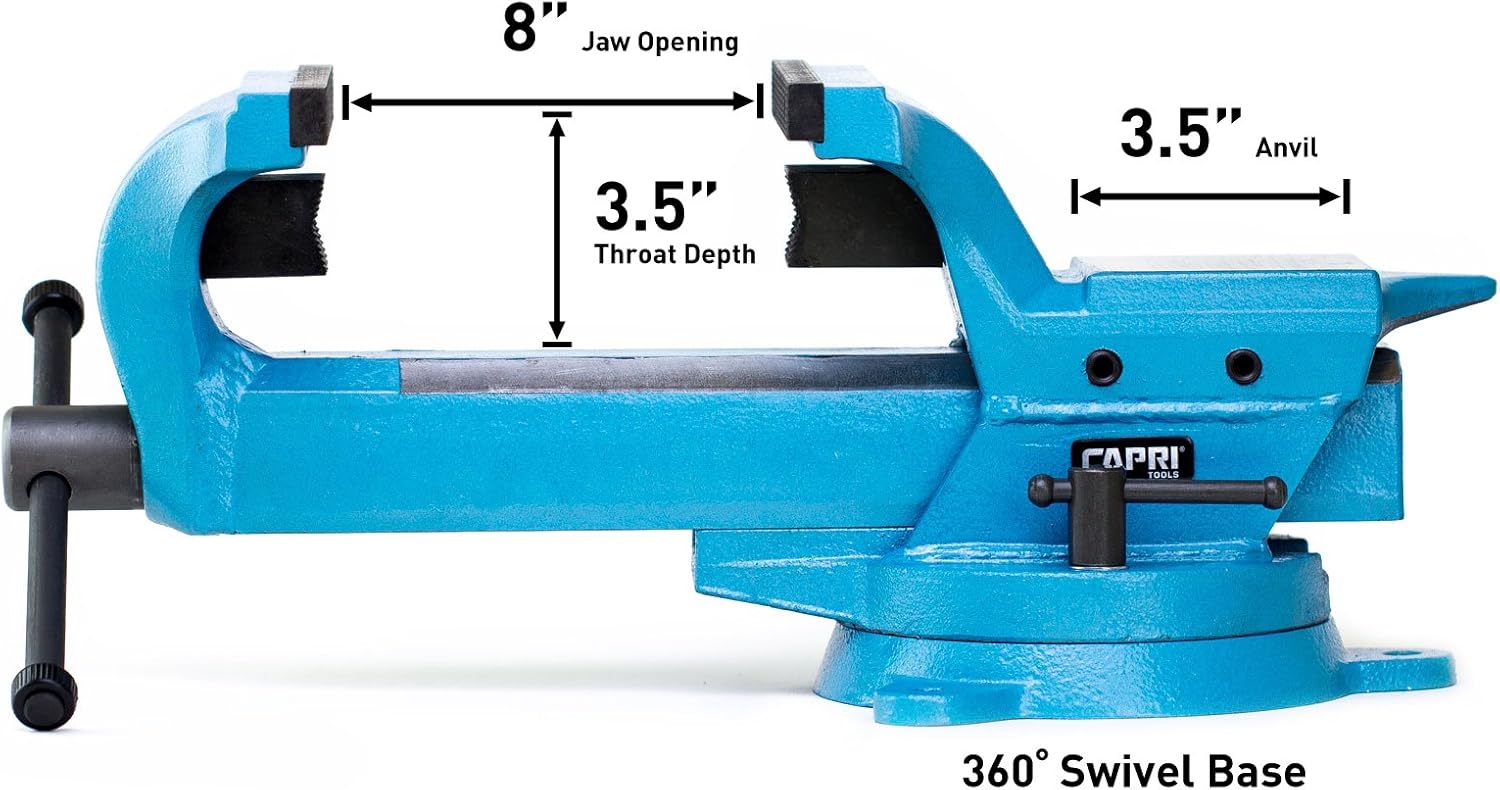 Forged Steel Bench Vise, 4 Y928506
